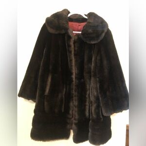 Country Pacer Faux Fur Brown Jacket